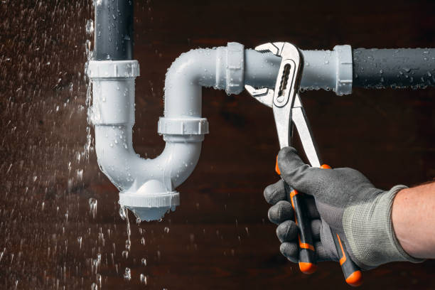 Professional Leak Detection technician working in Braceville, IL
